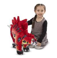 Мягкая игрушка Стегозавр (Giant Stegosaurus Dinosaur - Lifelike Stuffed Animal)