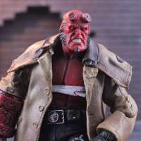 Фигурка Хеллбой (HB Series 2 Wounded Hellboy PVC Action Figure Collection Toy Model Gift Angry)