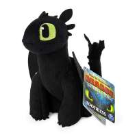 Мягкая игрушка Как приручить дракона 3 - Беззубик (How to Train Your Dragon: The Hidden World - Toothless Premium Plush Dragon)