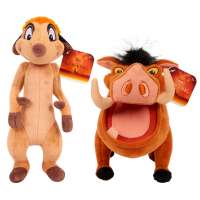 Набор из 2х мягких игрушек Король Лев - Тимон И Пумба (Lion King Plush Timon and Pumbaa - 2 pack bundle)