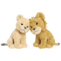 Набор из 2х игрушек Король Лев - Симба и Нала (Lion King Touching Heads Plush Simba and Nala - Amazon Exclusive)