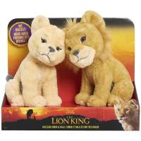 Набор из 2х игрушек Король Лев - Симба и Нала (Lion King Touching Heads Plush Simba and Nala - Amazon Exclusive)