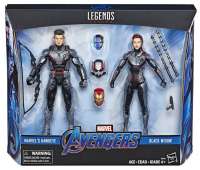 Фигурки Мстители: Финал - Соколиный Глаз и Черная Вдова (Marvel Legends Avengers Hawkeye and Black Widow Exclusive Action Figure)