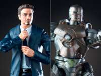 Набор из 2х фигурок Тони Старк и Железный Человек Марк I (Marvel Studios: The First Ten Years Marvel Legends Tony Stark and Mark I Two-Pack)