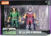 Набор из двух героев: Рас аль Гул и Шреддер (Ras Al Ghul and Shredder Action Figure 2 Pack Summer Convention 2019)