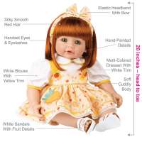 Кукла Realistic Baby Doll - ToddlerTime Organic Foodie, Toddler with Weighted Body
