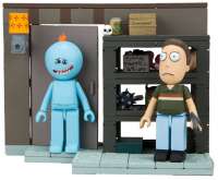 Конструктор Rick and Morty Smith Garage Rack Small Construction Interlocking Building Set