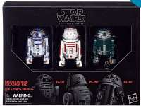 Фигурки Звездные войны: Новая надежда R2-D2, R5-D8 & R2-X2 (Star Wars The Black Series Episode IV: A New Hope R2-D2, R5-D8 & R2-X2 Figures)