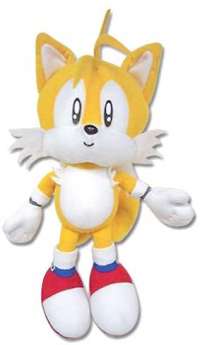 Мягкая игрушка Ёжик Соник - Тэйлз (Sonic The Hedgehog Great Eastern GE-7089 Plush - Classic Tails)