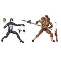 Набор их двух фигурок Человек-паук Симбиот и Крэйвен (Spider-Man Legends Series Symbiote Spider-Man and Kraven The Hunter Figure 2pk Target Exclusive)