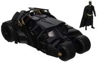 Машинка Темный Рыцарь Бэтмобиль и Бэтмен (The Dark Knight Batmobile with Batman Figure Metals Die-Cast Collectible Vehicle)