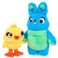 Набор из двух игрушек История Игрушек 4: Дакки и Банни (Toy Story 4 Ducky Bunny Scented Friendship Plush)