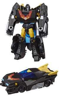 Трансформеры: Кибервселенная Хот Род (Transformers: Bumblebee Cyberverse Adventures Action Attackers Warrior Class Stealth Force Hot Rod Action Figure)