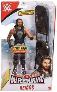 Фигурка WWE - Роман Рейнс (WWE Wrekkin Action Figure with Wreckable Accessory, Roman Reigns)