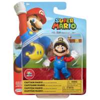 Фигурка Мир Нинтендо - Капитан Марио (World of Nintendo Captain Mario Action Figure)