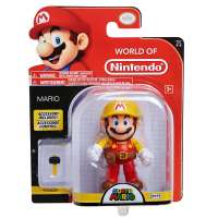 Фигурка Мир Нинтендо - Мейкер Марио (World of Nintendo Maker Mario Action Figure)