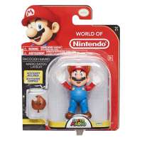 Фигурка Мир Нинтендо - Марио Енот (World of Nintendo Raccoon Mario Action Figure)