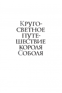 Кругосветное путешествие короля Соболя — Жан-Кристоф Руфен #8