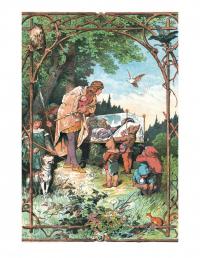 Немецкие волшебные сказки в иллюстрациях Александра Зика — Якоб и Вильгельм Гримм, Людвиг Бехштейн, Вильгельм Гауф #4