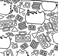 Мінірозмальовка Pusheen — Клер Белтон #4
