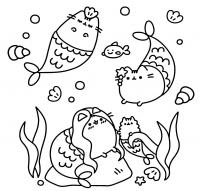 Мінірозмальовка Pusheen — Клер Белтон #5