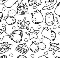 Мінірозмальовка Pusheen — Клер Белтон #11