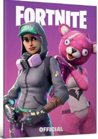 Fortnite Official. Блокнот рожевий у лінійку #1