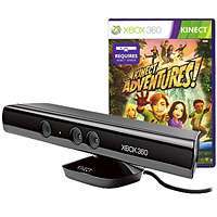 Сенсор Kinect Xbox 360 + игра Kinect Adventures