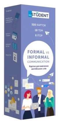 Флеш—карточки English Student для вивчення англійських слів — Formal vs Informal #1
