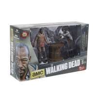 Ходячие Мертвецы: Морган Джонс, Ходячие Мертвец и Ловушка (McFarlane Toys The Walking Dead TV Morgan Jones with Impaled Walker and Spike Trap Deluxe Box Action Figure) #1