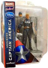 Marvel Select Captain America 2 Captain America Unmasked Figure #1