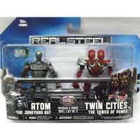 Real Steel Versus 2 pack Atom vs Twin Cities