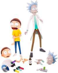 Экшн-фигурка  Poopy Articulated Rick and Morty
