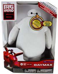 Город Героев: Бэймакс Плюшевый (Big Hero 6 Baymax Plush Figure with Sound Effects - 10'') #1