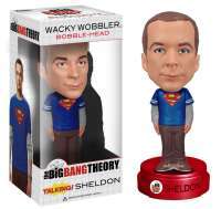 Теория Большого Взрыва: Шелдон Супермен (Funko Big Bang Theory: Sheldon Talking Wacky Wobbler- 6.5")