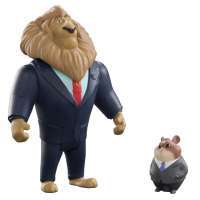 Зоотрополис: Мэр Леодор Златогрив и Бизнесмен Лемминг (Zootopia Character Pack Mayor Lionheart & Lemming Businessman)