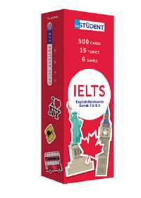 Флеш—картки English Student для вивчення англійських слів IELTS English to English (500 карток, 15 тем, 6 ігор) #1
