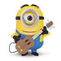 Миньоны: Интерактивный Стюарт с Гитарой (Minions Stuart Interacts with Guitar - 10")