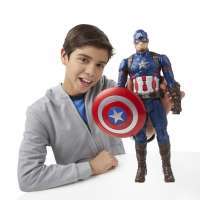 Первый Мститель: Противостояние - Капитан Америка (Marvel Captain America Civil War Titan Hero Series Captain America Electronic Figure) #2