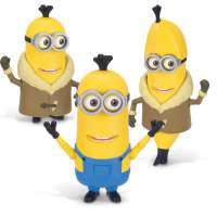 Миньоны: Кевин в Шубе и Кевин-банан (Minions Deluxe Action Figure - Build-A-Minion Arctic Kevin/Banana - 5")