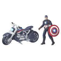 Первый Мститель: Противостояние - Капитан Америка на мотоцикле (Marvel Legends Series Captain America and Motorcycle)