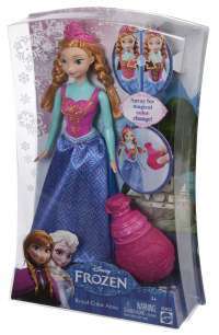 Кукла Холодное Сердце: Принцесса Анна в платье меняющем цвет ( Frozen Color Change Royal Anna Fashion - 12") #6