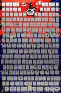 Скретч постер My Poster 350 Fantastic Movies edition ENG в тубусе #1