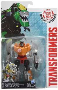 Transformers Robots in Disguise 10-Step Warrior Class Gold Armor Grimlock #2