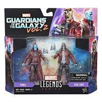 Фигурки Стражи Галактики 2 - Звездный Лорд и Йонду (Marvel Guardians of the Galaxy Vol. 2 Yondu  & Star-Lord 2-Pack) HASBRO box