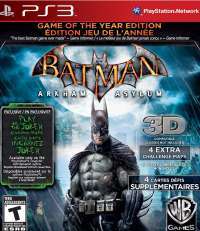 Batman: Arkham Asylum Game of the Year Edition (PS3)