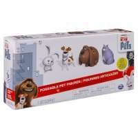 Тайная жизнь домашних животных: Макс, Дюк, Снежок, Хлоя (The Secret Life of Pets - Poseable Pet Figures 4-Pack) #2