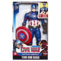 Первый Мститель: Противостояние - Капитан Америка (Marvel Captain America Civil War Titan Hero Series Captain America Electronic Figure) #8