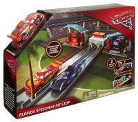 Игровой набор Тачки 3: Флорида Спидвей Пит-Стоп (Disney Pixar Cars 3 Florida Speedway Pit Stop Playset) box