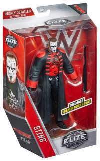 WWE Элитная Коллекция Стинг  (WWE Elite Collection 39 Sting Action Figure) #6